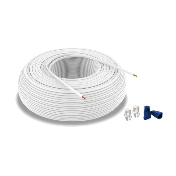 TrolMaster ECS-500 RJ12 Cable Roll - 500-ft