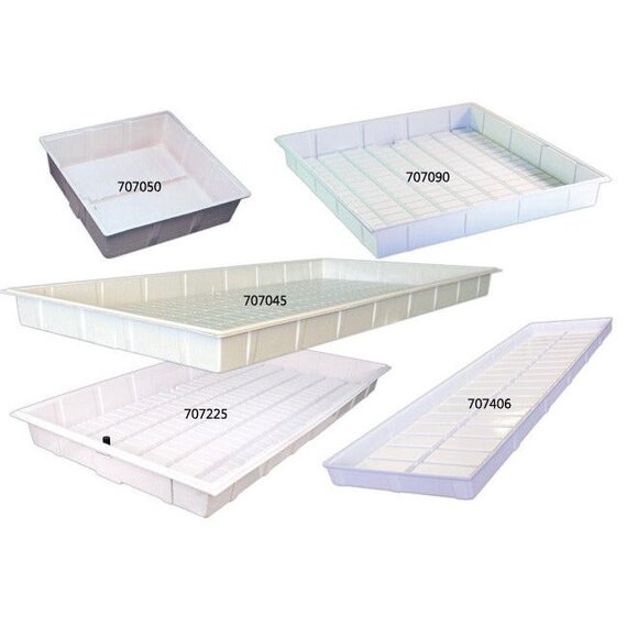 Botanicare Original Grow Trays ID Tray - 4 x 4 ft - White