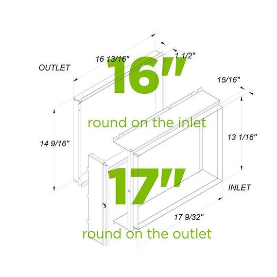 Anden Duct Kit for A210V1 Dehumidifier