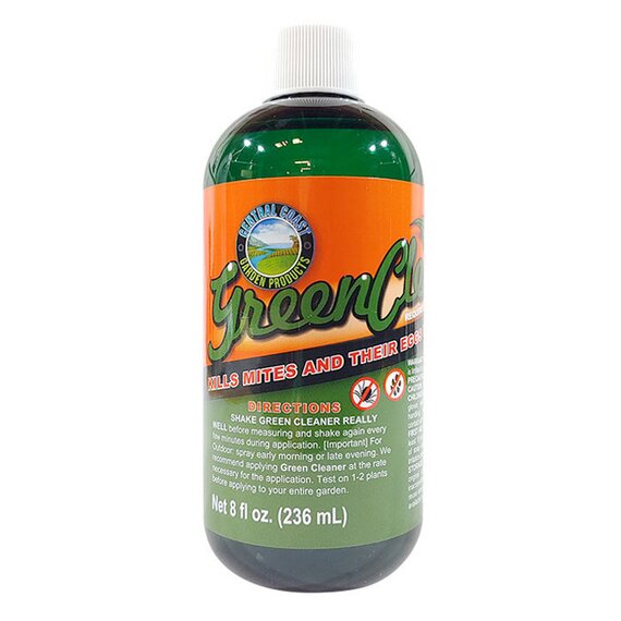 Central Coast Garden Products Green Cleaner Spider Mite Spray Concentrate - 8 Oz
