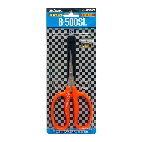 Chikamasa B500SL Slanted Blade Stainless Steel Garden Scissors
