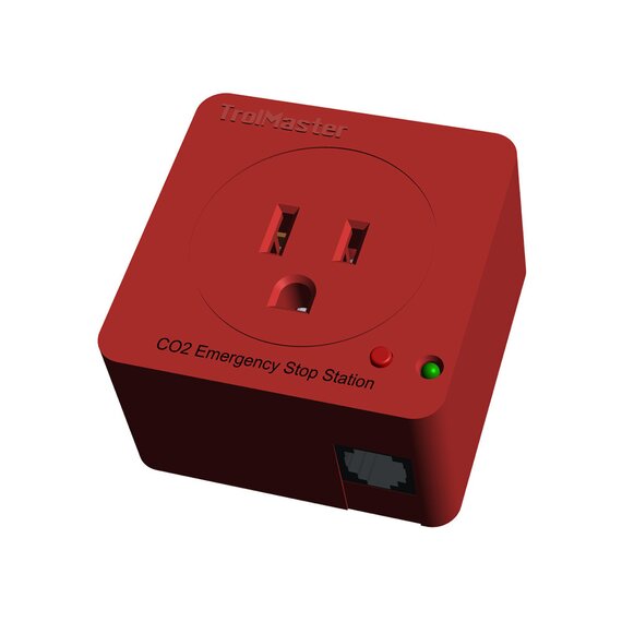 TrolMaster DSE-1 CO2 Emergency Stop Station with Cable Set