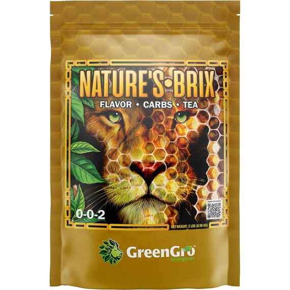 GreenGro Biologicals Nature's Brix 0-0-2 Biostimulant Supplement - 2 lb