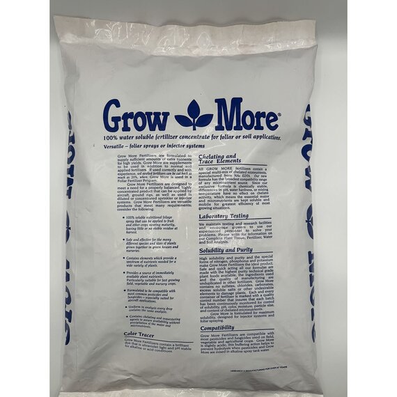 Grow More Hula Bloom 0-50-30 Fertilizer - 25 lb