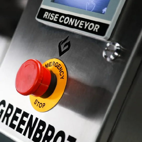 GreenBroz M+ Dry Trimmer with Rise Conveyor