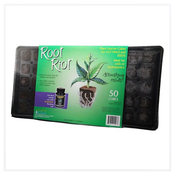 Hydrodynamics International Root Riot 50-Cell Tray