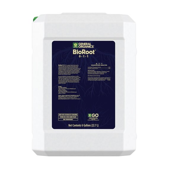 GH General Organics BioRoot Root Stimulator 0-1-1 - 6 Gal