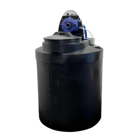 AXEON Chemical Injection System with 30 Gal Tank - 4 GPD - 110V
