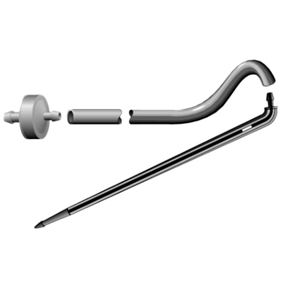 Netafim Single Drip Stake Assembly - 36-in - 0.3 GPH - Bag of 25