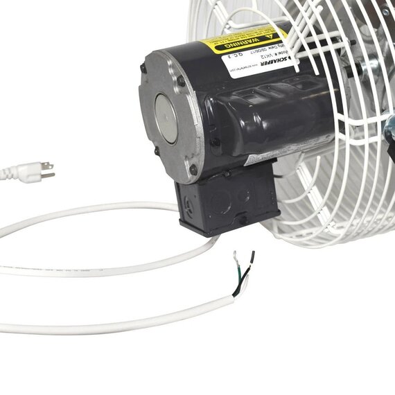 Schaefer Versa-Kool High Velocity Greenhouse Fan, 12"