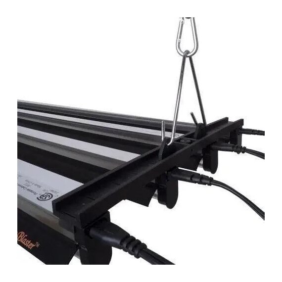 SunBlaster T5 Universal Strip Light Hanger Kit - Fits 2 Light Strips - 2 Mounting Screws Included