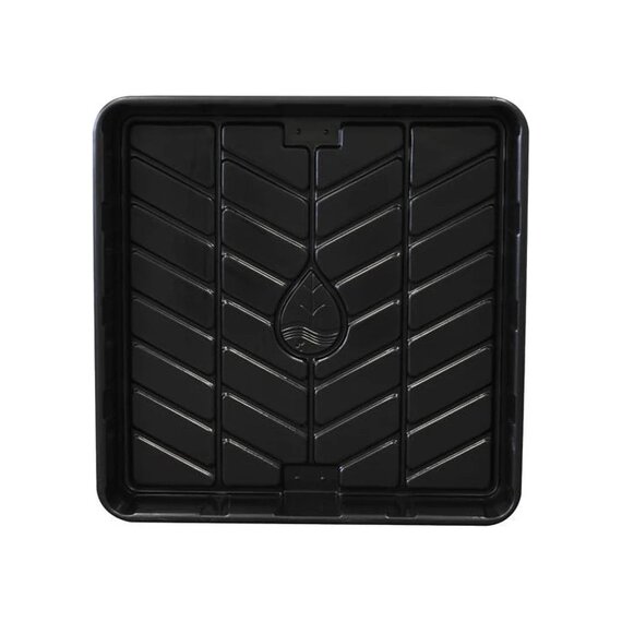 Botanicare Original Grow Trays OD Tray - 3 x 3 ft - Black