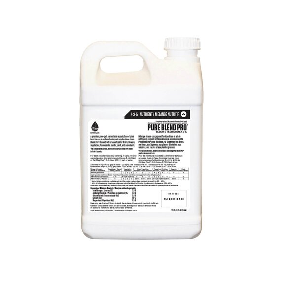 Botanicare Pure Blend Pro Bloom 2.5 Gallon