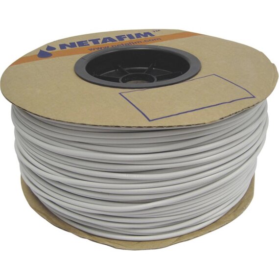Netafim Super Flex Polyethylene Micro-Tubing - 5/3mm - UV White - 1000-ft Roll
