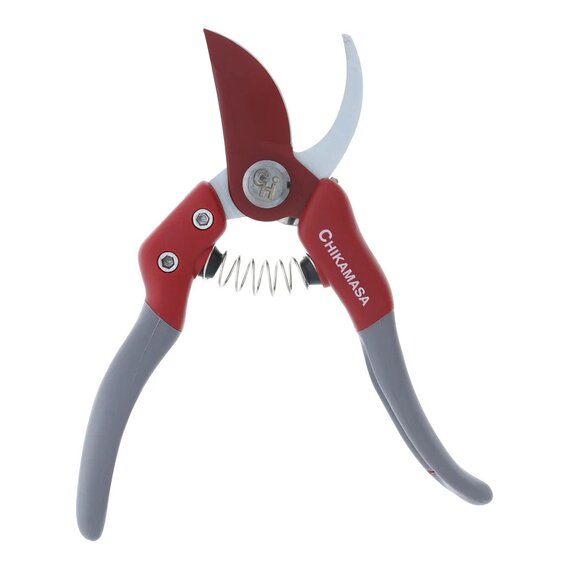 Chikamasa PS-8PLUS-R Carbon Steel Pruning Shears with Fluorine Coating