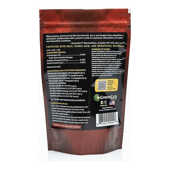 GreenGro Biologicals Granular Plus Mycorrhizae Soil Inoculant - 2 lb