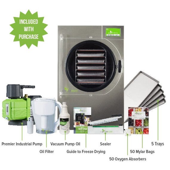 Harvest Right Home Freeze Dryer - Medium - Stainless Steel
