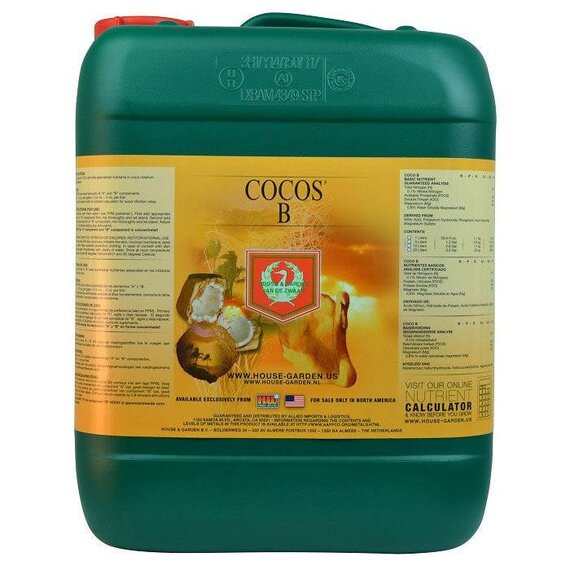 House & Garden Cocos B Base Nutrient - 5 L