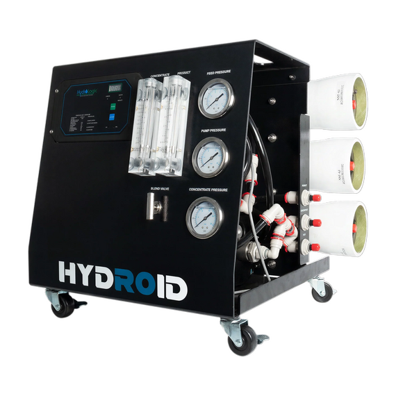 Hydro-Logic Hydroid Commercial Compact Reverse Osmosis Water Filtration System - 4,500 GPD Blended - 3,000 GPD Pure