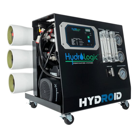 Hydro-Logic Hydroid Commercial Compact Reverse Osmosis Water Filtration System - 4,500 GPD Blended - 3,000 GPD Pure