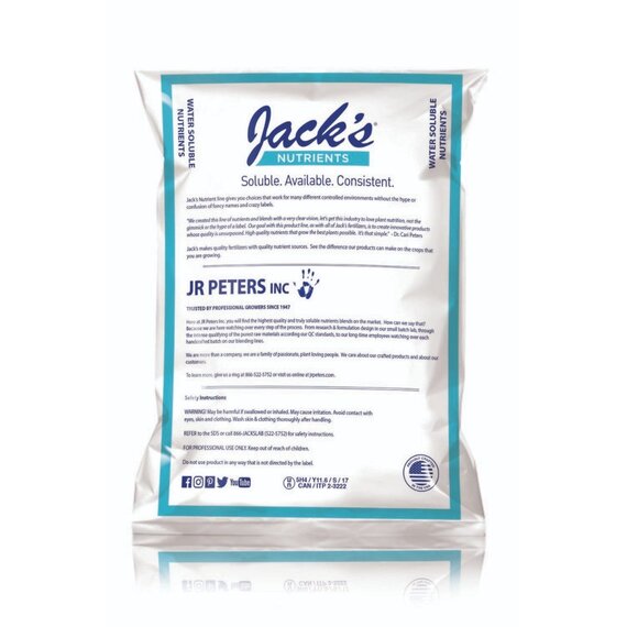 Jack's Nutrients 10-30-20 Bloom Fertilizer - 25 lb
