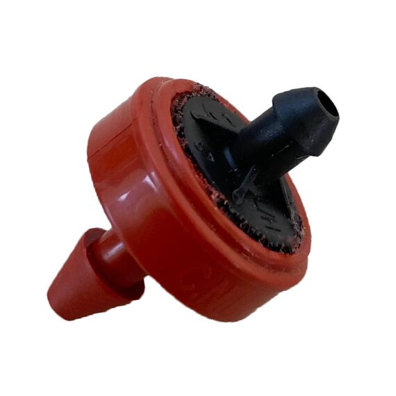Netafim Woodpecker Jr. Pressure Compensating Dripper - 0.5 GPH - Red - Screw Base