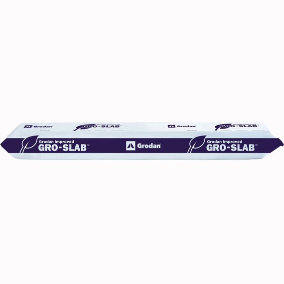 Grodan Improved Gro-Slab Rockwool Grow Slab - 36 x 6 x 4-in - (3) 4 x 4-in Pre-Cut Holes - Case of 12