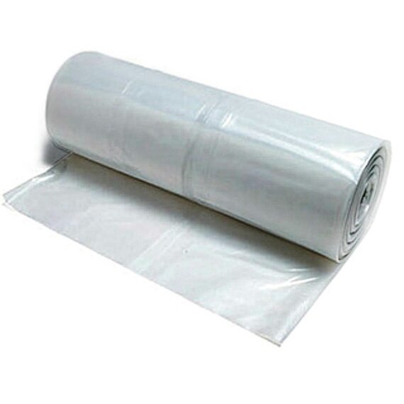Warp Brothers Poly-Cover Construction & Agriculture Film - 4-mil - 6 x 100 ft - Clear