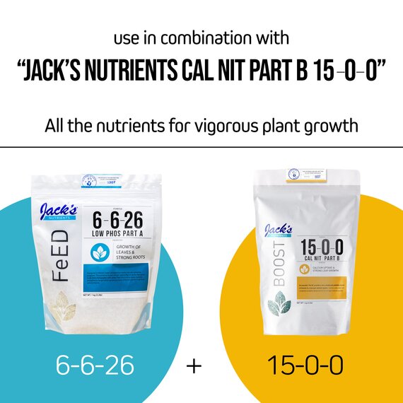 Jack's 6-6-26 Low Phos Part A Fertilizer - 1 kg