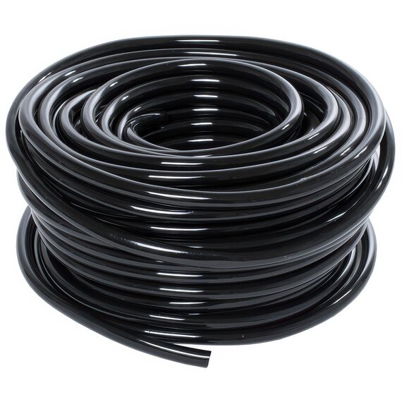 Active Aqua Black Tubing - 1/2-in ID - 25-ft