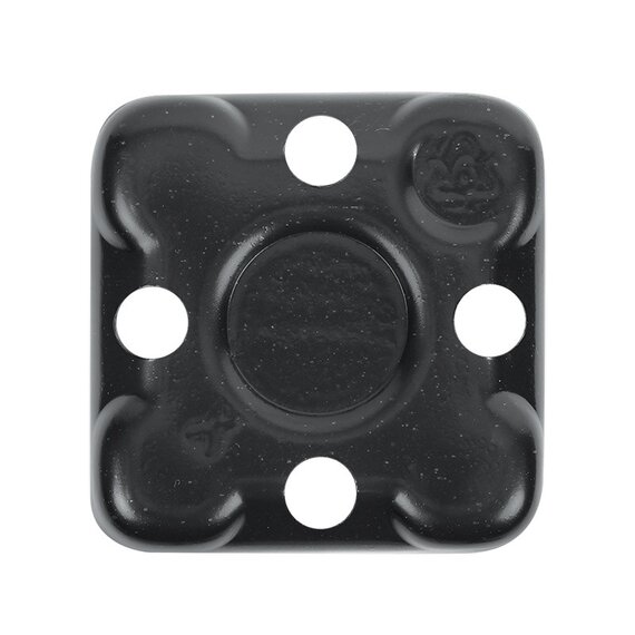 The HC Companies Square Deep Press Fit Pot - 4.12 x 5-in - Black - Case of 375