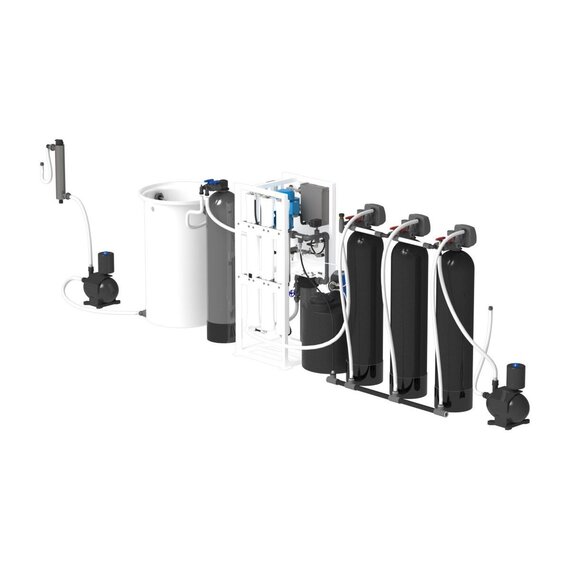 AXEON N-12000 Reverse Osmosis System - 12,000 GPD - 220V
