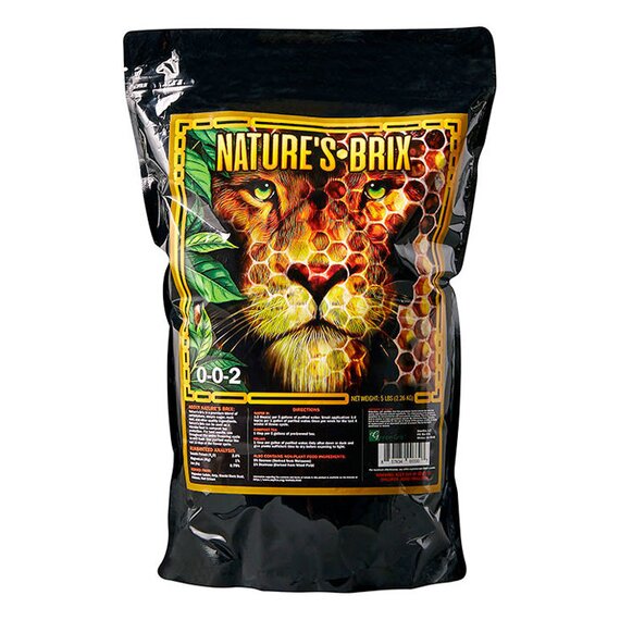 GreenGro Biologicals Nature's Brix 0-0-2 Biostimulant Supplement - 5 lb