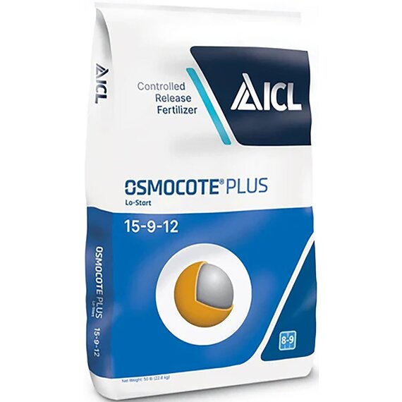 Osmocote Plus 15-9-12 Lo Start Fertilizer - 8-9 Month - 50 lb