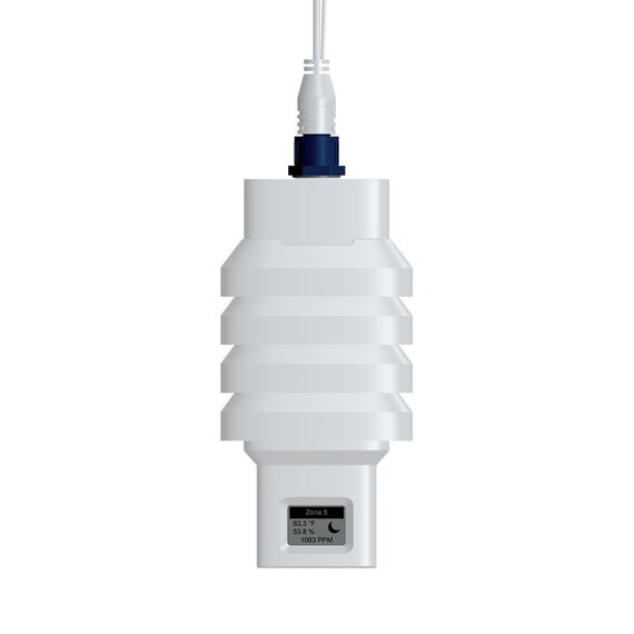 TrolMaster MBS-PRO 4-in-1 Environmental Sensor for Hydro-X Pro and Plus - Temperature, Humidity, CO2, and Light