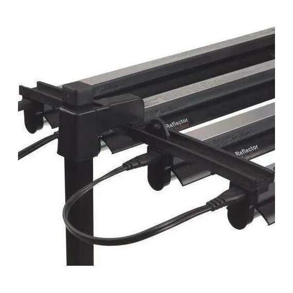 SunBlaster T5 Universal Strip Light Hanger Kit - Fits 2 Light Strips - 2 Mounting Screws Included