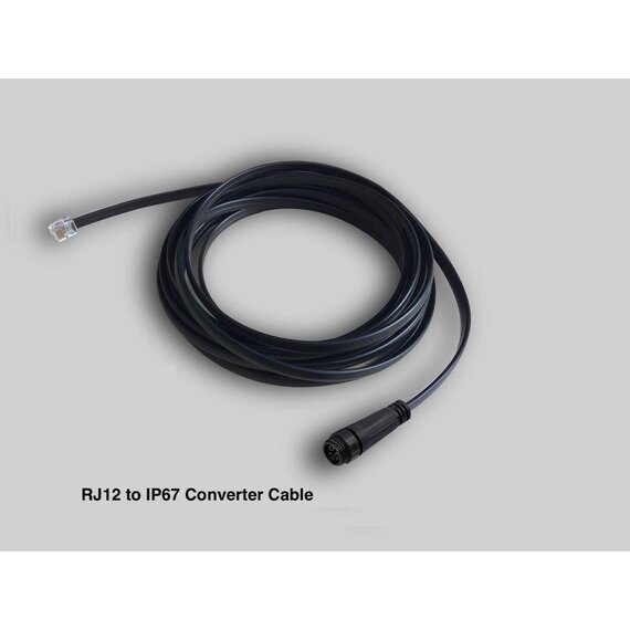 TrolMaster ECS-3 RJ12 to Threaded Waterproof Connector Converter Cable