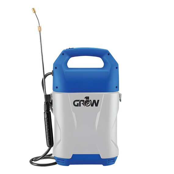 Grow1 Power Sprayer Max - 5L (1 Gal) - Translucent Polyethylene Tank