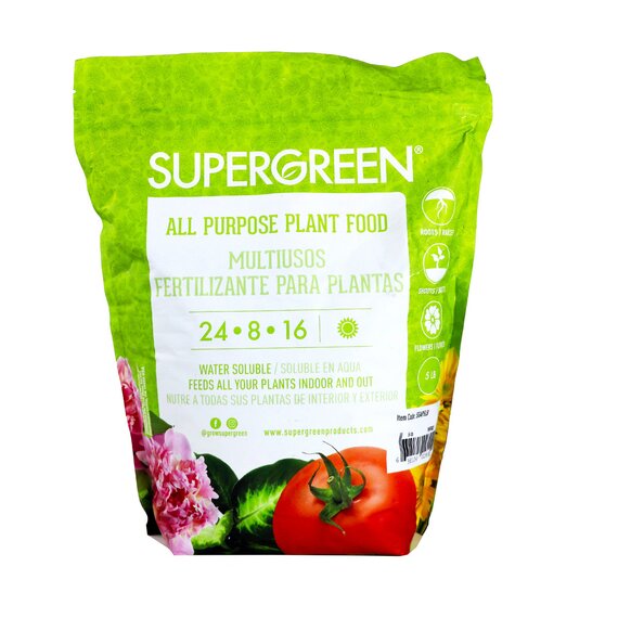SuperGreen All Purpose 24-8-16, 5 lb