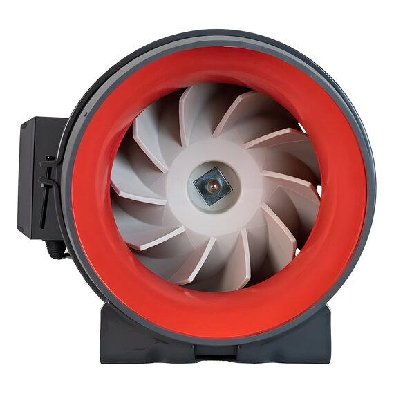 F5 Fans Turbo EC Inline Fan - 10 in - 1065 CFM - 255W - 3-Phase EC Motor