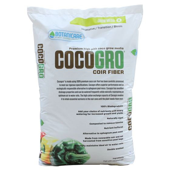 Botanicare CocoGro Coir Fiber - 1.75cu ft - Loose