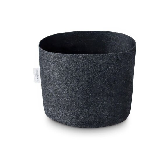 Gro Pro One 'n Done Commercial Fabric Pots - 3 Gal - Black - Single-Use