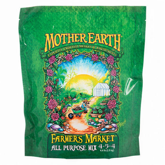 Mother Earth Farmer's Market All Purpose Mix 4-5-4 Granular Fertilizer - 4.4 lb