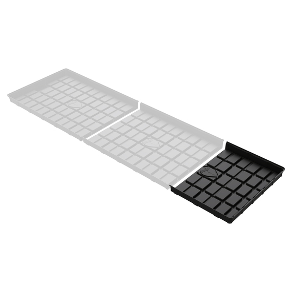 Botanicare Original Grow Trays End Tray - 4ft W x 3ft L - Black