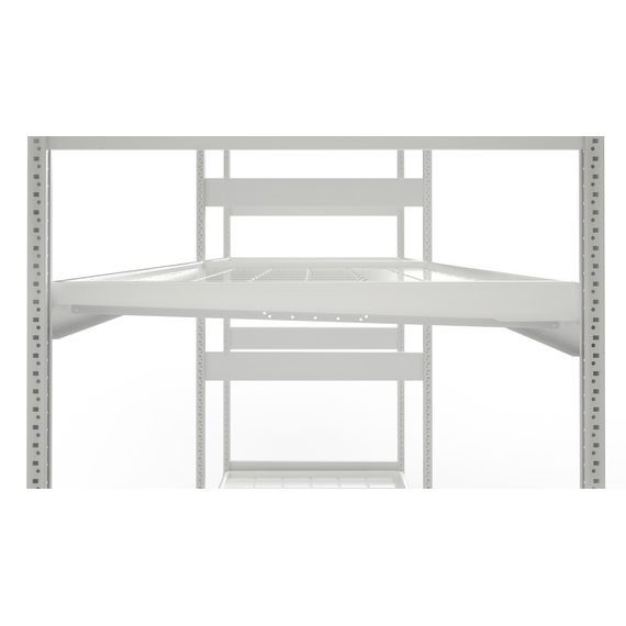 Botanicare Mobile Rack Tray - 4ft x 4ft - White