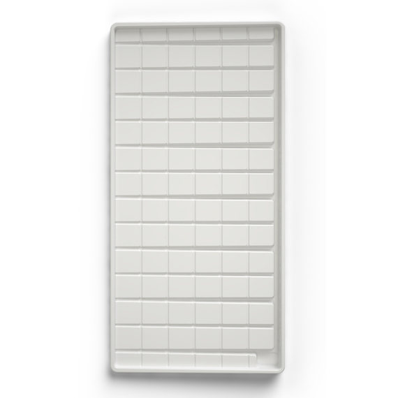 Botanicare Mobile Rack Tray - 4ft x 8ft - White