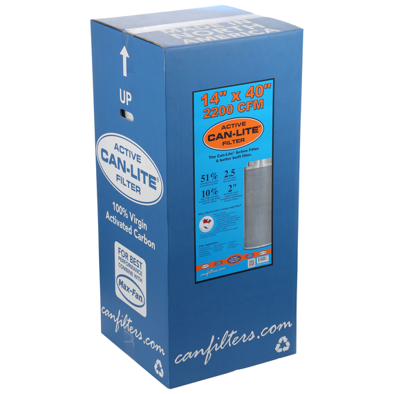 Can-Filter Can-Lite Active Carbon Filter - 14in - 2200 CFM