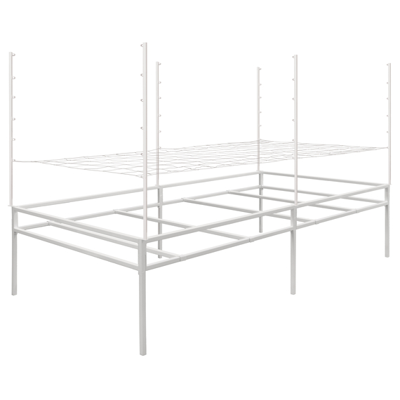 Fast Fit Continuous Bench Trellis Support - 6-Poles - 4ft H