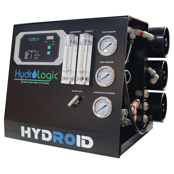 HydroLogic Hydroid Commercial Compact Reverse Osmosis Water Filtration System - 4,500 GPD Blended - 3,000 GPD Pure