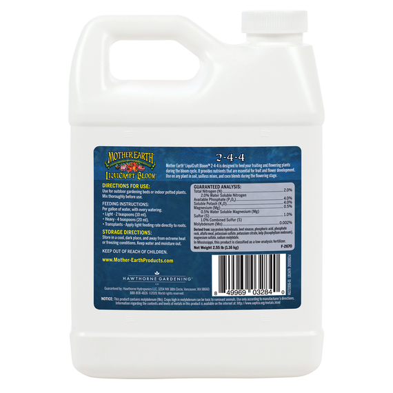 Mother Earth LiquiCraft Bloom 2-4-4 - 32oz